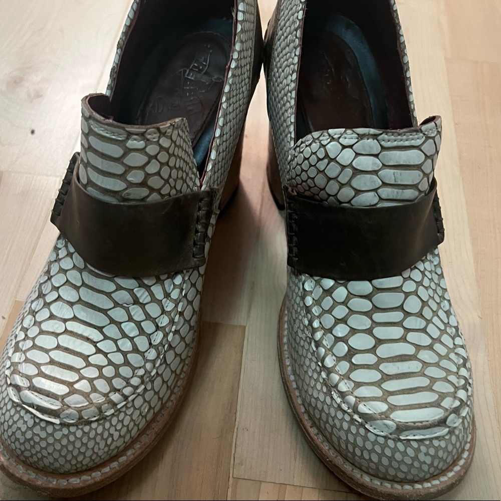 Freebird leather loafers.